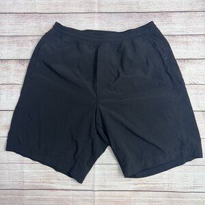 Birddog Black Athletic Shorts Size Large Mens Gym Shorts with pockets